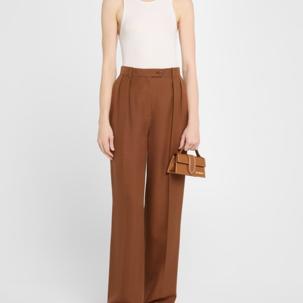 Jacquemus Tan Le bambino Leather Top-Handle Bag - Picture 7 of 8